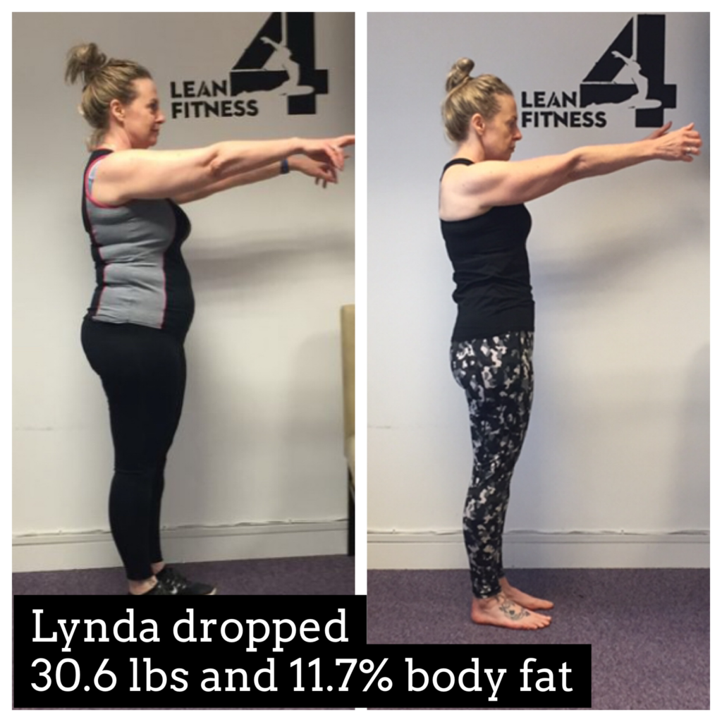 Lost 30 pounds and 12.5 % body fat