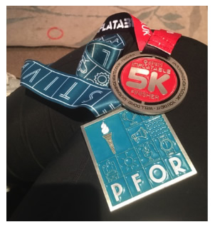 Nikki's medals