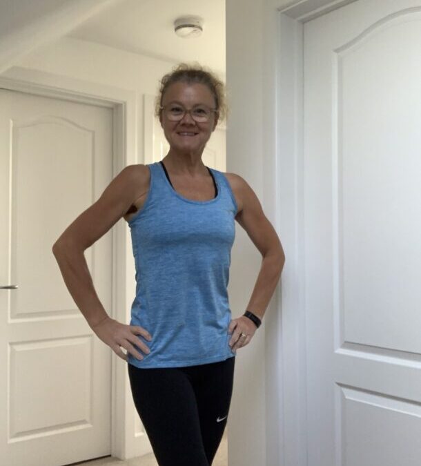 Tired of getting chubbier and frumpier… (as her husband got fitter)